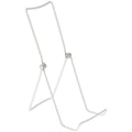 Adjustable Wire Display Easel Set - White Modern Tabletop Stand for Art Photos Signage