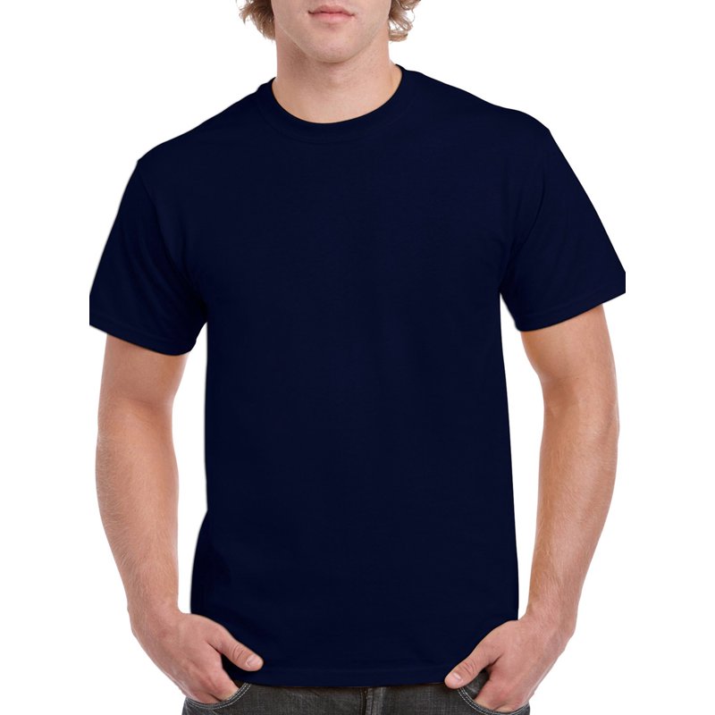 Unisex Cotton Short Sleeve T-Shirt for Men and Women - Basic Crew Neck Tee