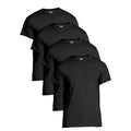 Men's Cotton Short Sleeve Crew T-Shirt 4-Pack - Basic Everyday Tees