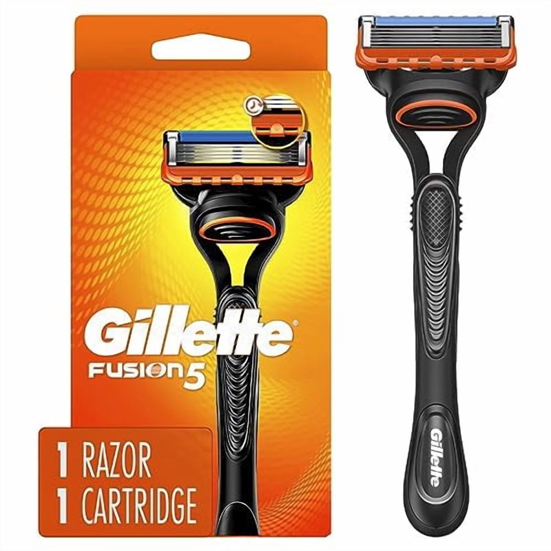 Gillette Fusion5 Men's Razor with Handle and 1 Refill - Close Shave