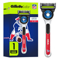 Men's Razor with Exfoliating Bar - Gillette Labs Patriots Game Day Edition