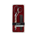 Left-Hand Dressmaker Shears 8 Inch Knife-Edge Fabric Scissors - Silver