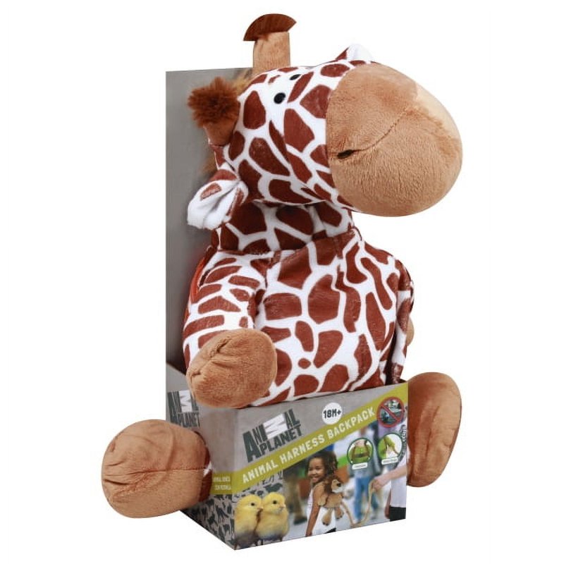 Child Safety Harness Backpack - Giraffe Toddler Leash & Backpack Set