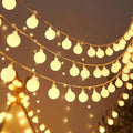 33Ft Globe String Lights with 80 LEDs Waterproof Indoor Outdoor Fairy Lights