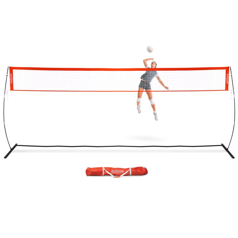 Freestanding Volleyball Training Net - Adjustable Height, Portable for Indoor & Outdoor Use