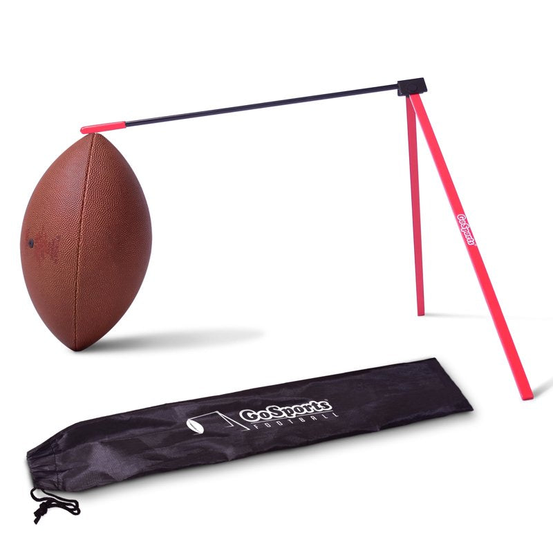 Football Kicking Tee Metal Holder for All Sizes - Portable Practice Aid
