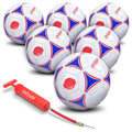 GoSports Premier Soccer Ball with Premium Pump - Size 4 (6 Pack) Variation: 4