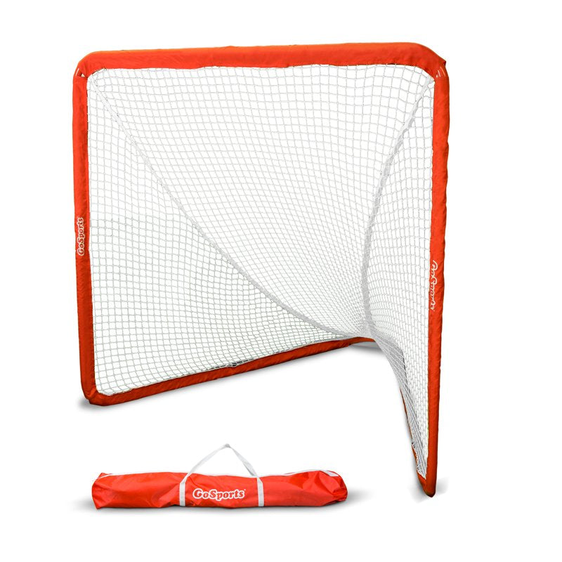 Portable Regulation Lacrosse Goal with Steel Frame - Kids & Adults Backyard Setup