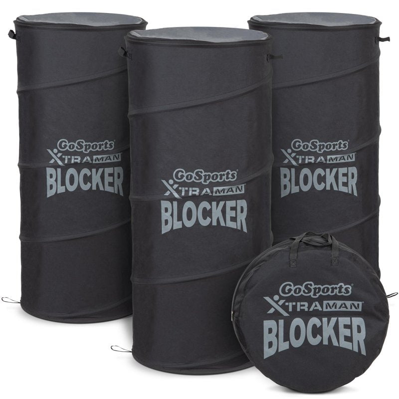 Multi-Sport Blocking Dummies Set - 3 Pack 46in Pro Defenders for Training