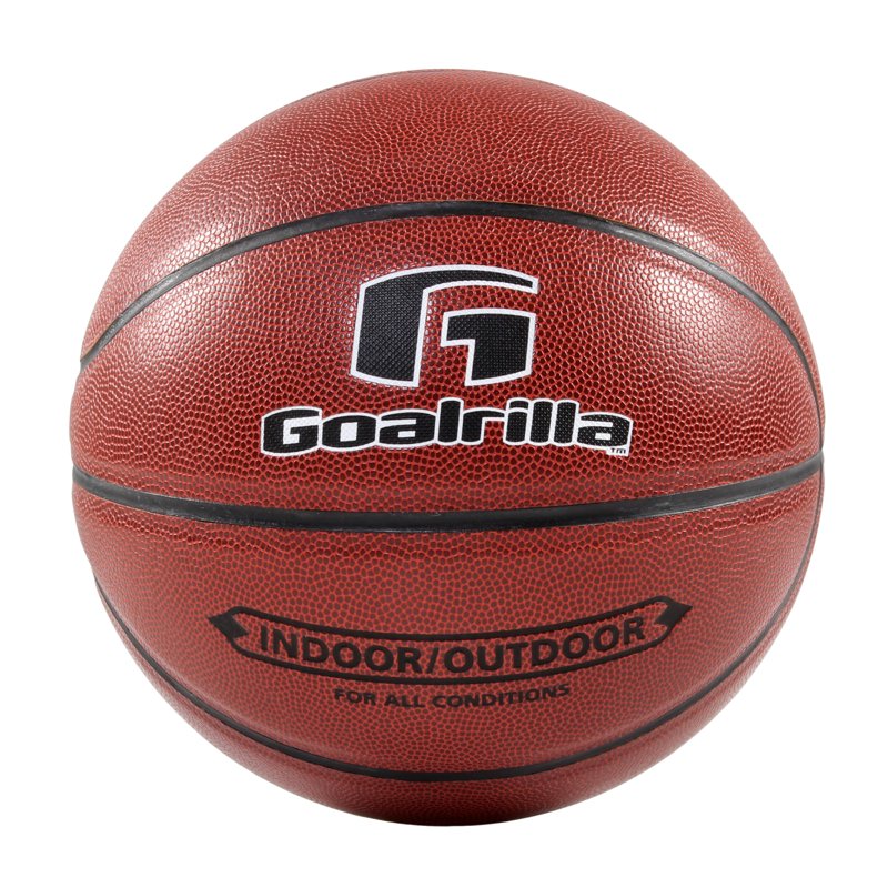Goalrilla Regulation Size Indoor/Outdoor Basketball with Durable Composite Cover