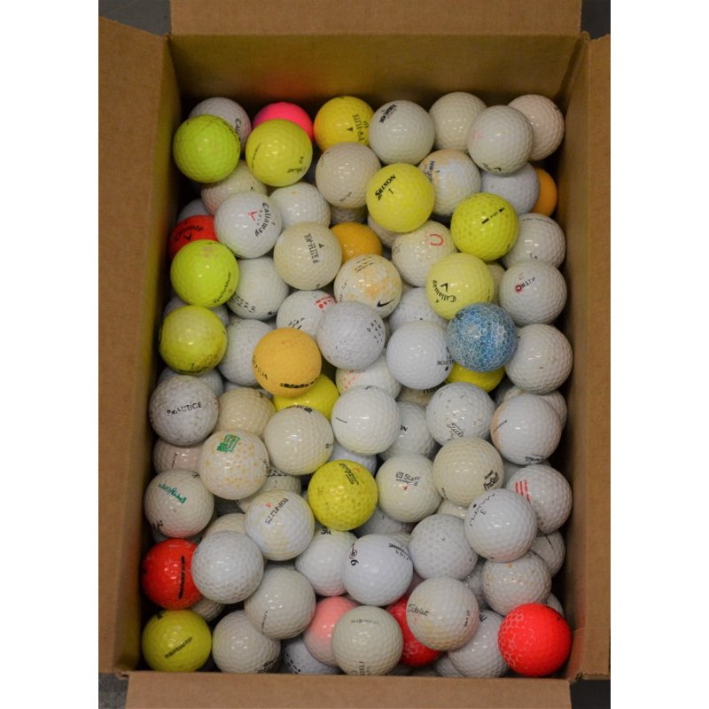 Golf Ball Planet 300 Assorted Used Golf Balls – 300 Count Shag/Practice Mix