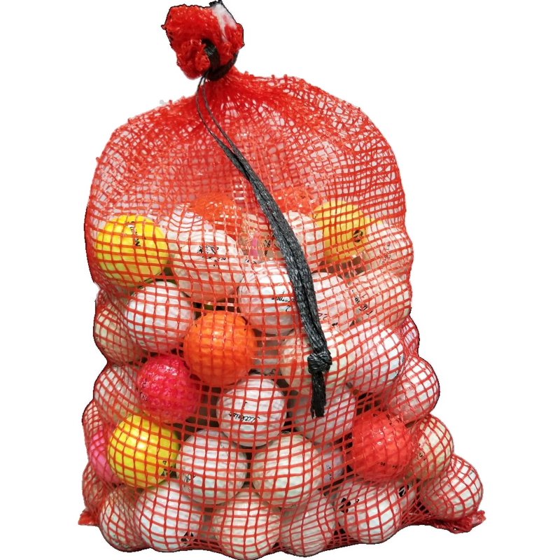 Golf Ball Planet 72 Ball Mesh Bag - Hit Away Practice Used Golf Balls (Variation: 72)