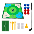 Outdoor Golf Chipping Target Game Set - All Ages Indoor & Outdoor Play