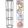3-Tier Vertical Ball Storage Rack for Garage & Home Organization