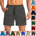 Men's Moisture-Wicking Athletic Shorts - Lightweight Summer Workout Pants