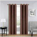 Blackout Window Curtains Set of 2 - Room Darkening Grommet Drapes for Bedroom & Living Room