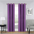 Blackout Window Curtain Drapes - Set of 2, 35 x 84 inches, Room Darkening, Noise-Reducing, Grommet Top, Multiple Colors