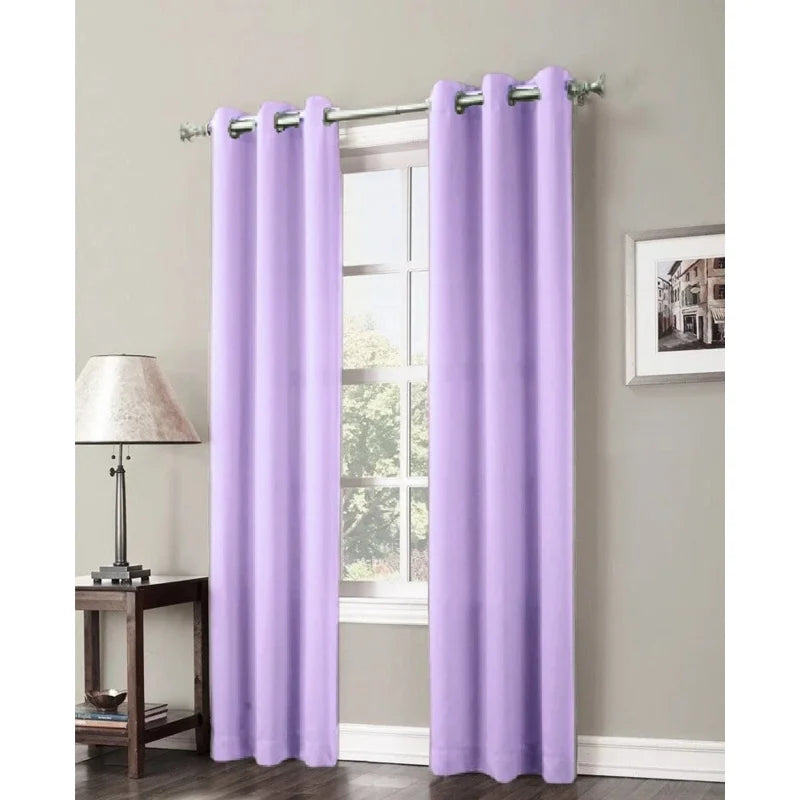 Outdoor Thermal Blackout Grommet Curtain Panels Set - 2 Pieces, 37x84 Inches