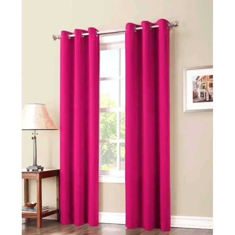 Thermal Blackout Patio Curtain Panels Set - Grommet Outdoor Window Drapes