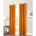 Outdoor Thermal Blackout Curtain Panels Set - Grommet Window Drapes for Patio & Privacy