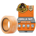 Gorilla Clear Repair Tape - Heavy Duty Weatherproof Sealing, 9 Yard Roll