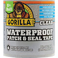 Waterproof Patch & Seal Tape 4-Inch x 8-Foot, Clear, Pack of 2 for Residential Use