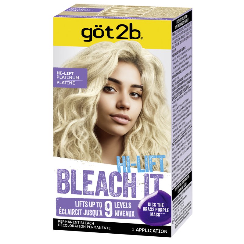 Permanent Metallic Hair Dye Kit for Vibrant, Shimmering Color - Multiple Shades