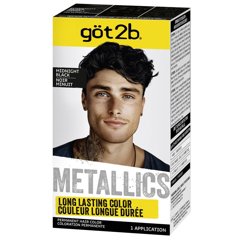 Permanent Hair Dye Kit - Metallic Shades for Vibrant Hair Color