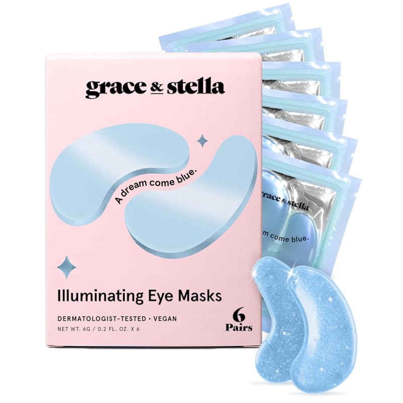Illuminating Under Eye Mask Set for Dark Circles & Puffiness - 6 Pairs