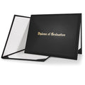 Graduation Diploma Cover 8.5x11 Inches Leatherette Certificate Holder