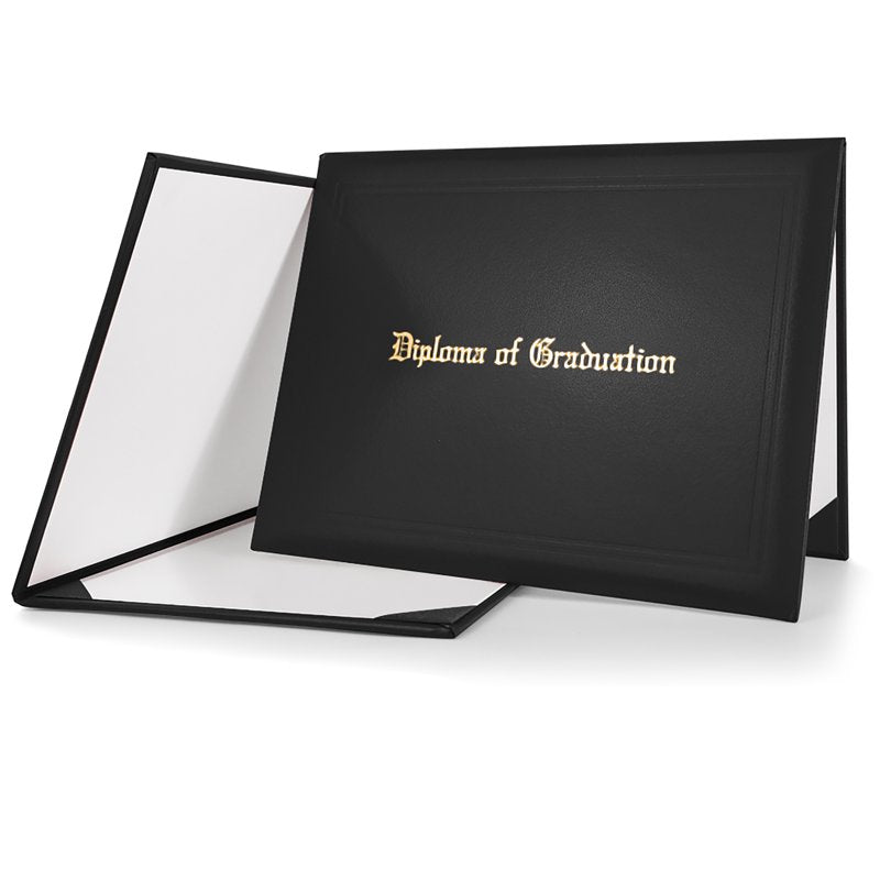 Graduation Diploma Cover 8.5x11 Inches Leatherette Certificate Holder