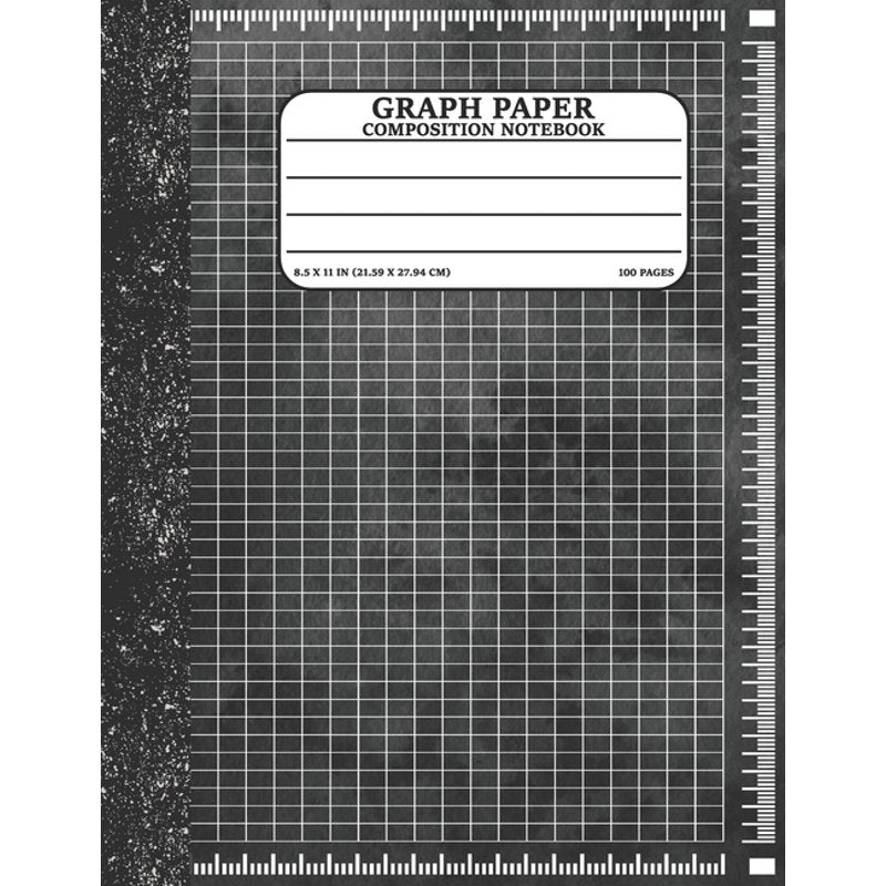 Graph Paper Composition Notebook - 8.5x11 Inch 100 Pages for Math and Science Lovers