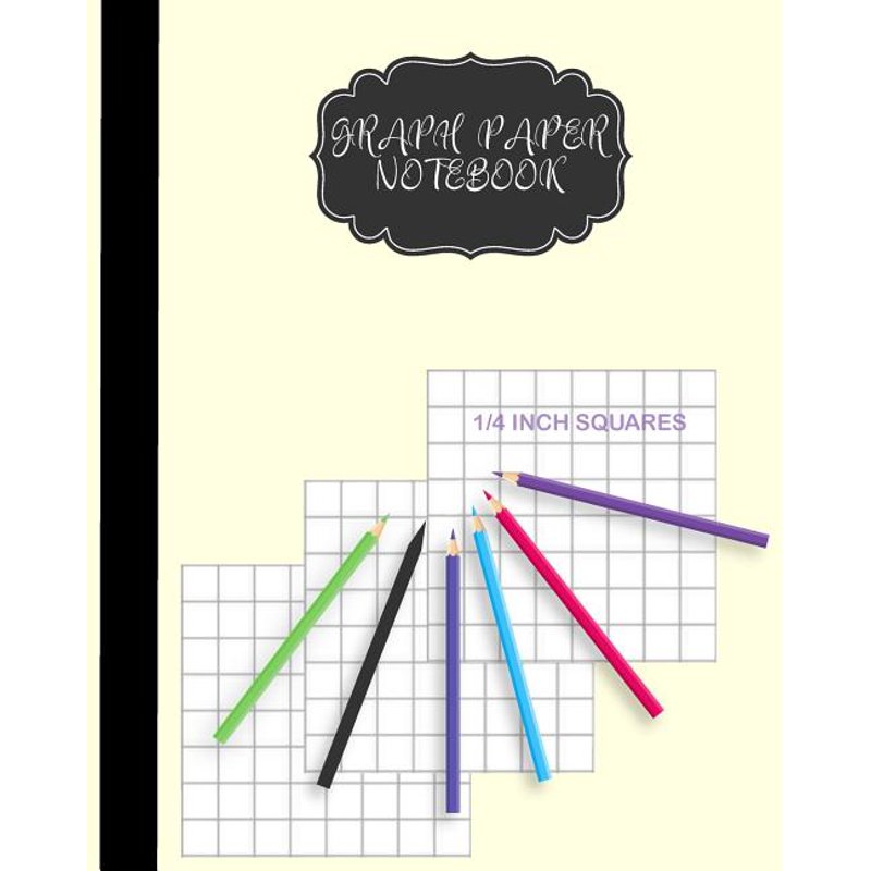 Graph Paper Notebook 8x10 Inch with 122 Pages for Kids and Adults