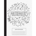 Large Graph Paper Notebook 8.5x11 Inch 100 Pages for Math Science Design
