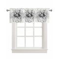 Eucalyptus Linen Window Valance for Bedroom Bathroom Kitchen Living 54x18