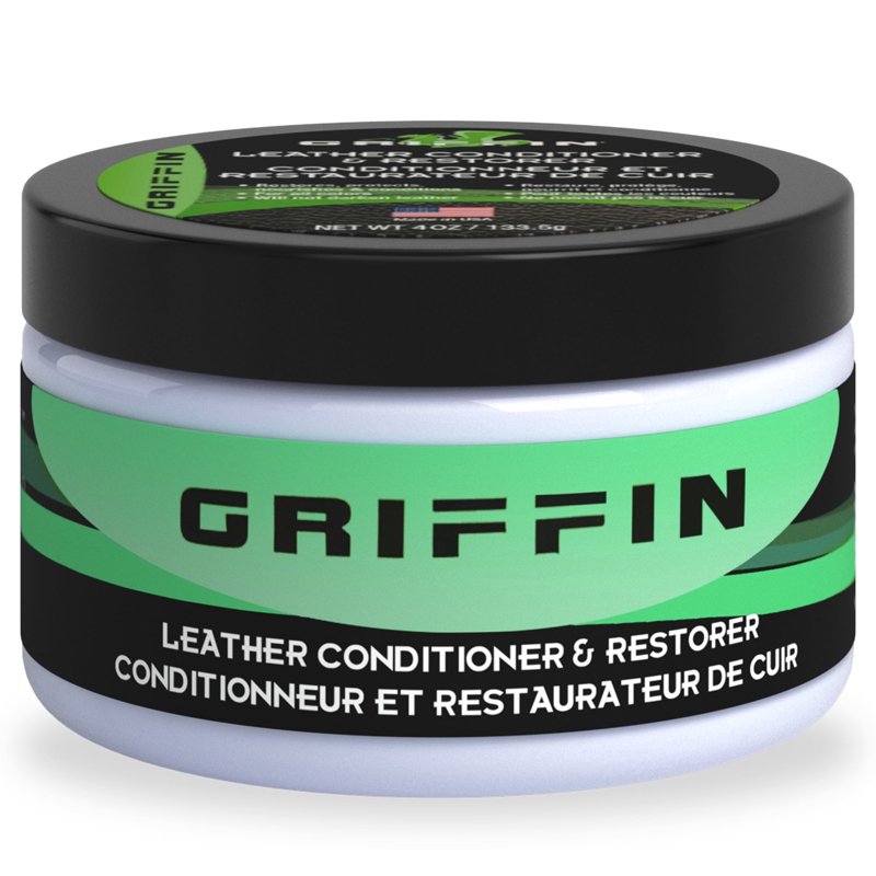 Leather Conditioner and Restorer - Deep Nourishing Care for Leather Goods - 4 oz