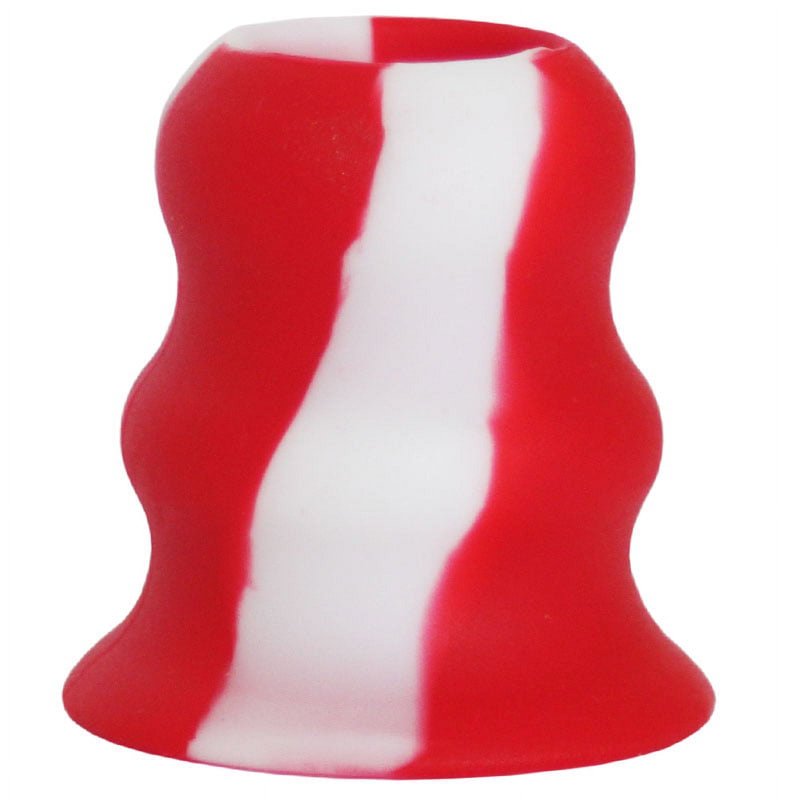 Softball Bat Taper Grip - Larger, Durable, Control & Comfort - Red/White