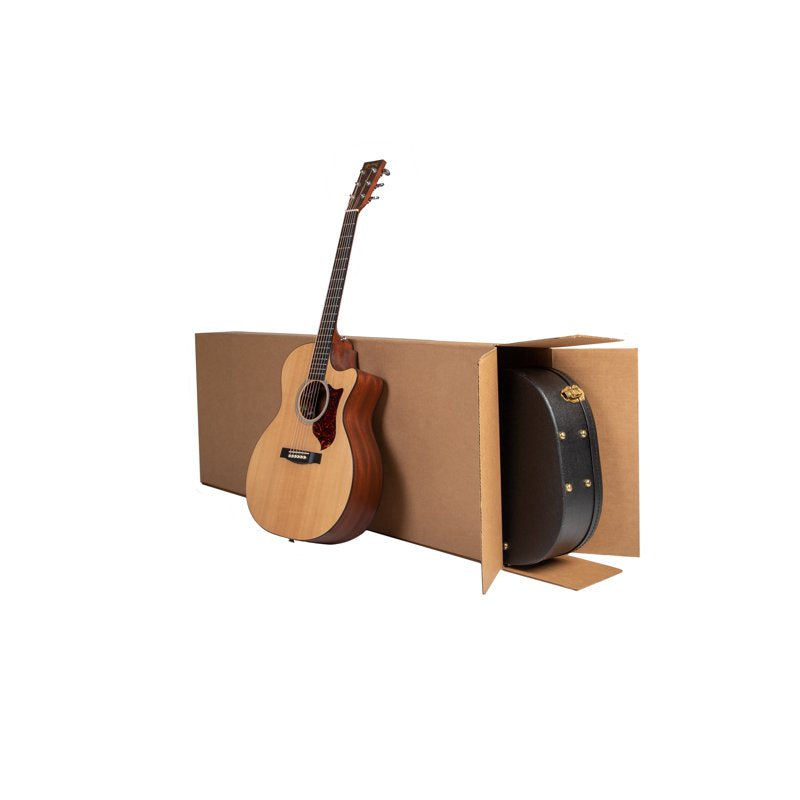 Heavy-Duty Guitar Shipping Box 20 x 8 x 50 Inches for Acoustic Guitars