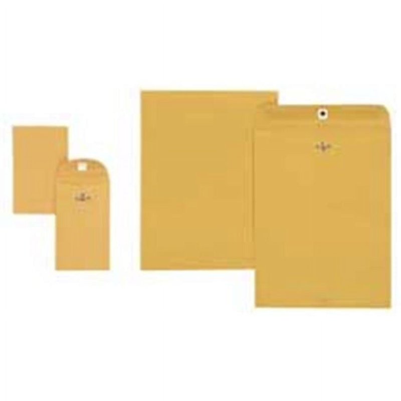 Gummed Clasp Envelope 10x15 Inch Kraft Mailer with Reinforced Closure