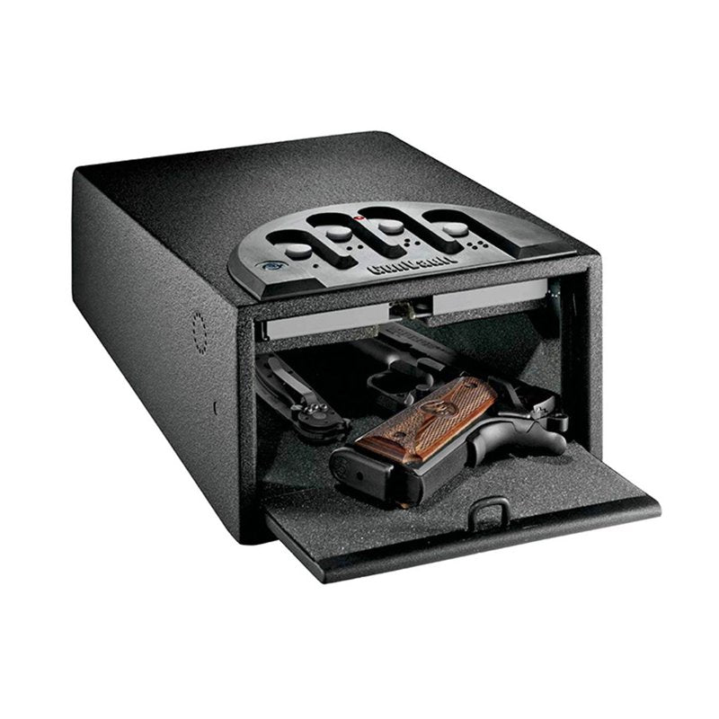 Electronic Gun Safe with Biometric Fingerprint Lock - Steel Handgun & Valuables Lock Box