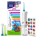 Kids Water Flosser with 4 Modes & Nozzles - Dentist-Approved Oral Care