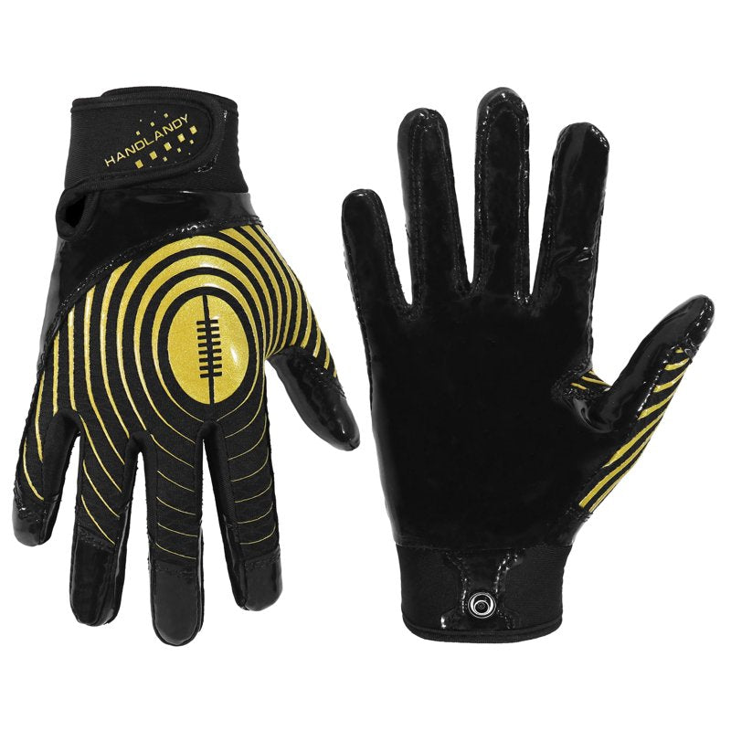 Youth Football Gloves with Super Grip and Breathable Design – Kids Receiver Gloves for Boys and Girls