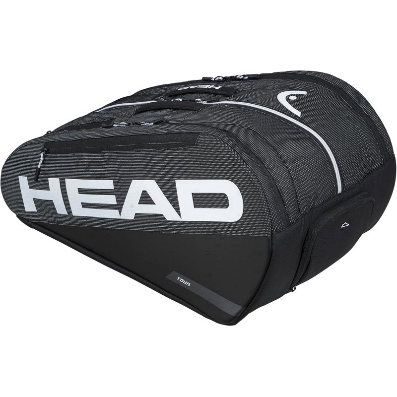 Padel Tennis Bag 7-Racquet Capacity with Climate Control & Reflective Design