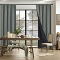 Light-Blocking Thermal Insulating Curtains for Living Room & Bedroom - Multiple Colors