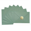 Self-Adhesive A7 Envelopes for 5x7 Cards with Gold Wax Stickers - Elegant Wedding & Greeting Invitations