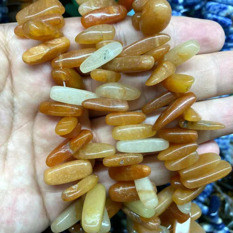 Natural Stone Agate Beads for Jewelry Making - Irregular Round Loose Beads