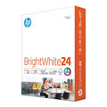 HP BrightWhite 24lb Printer Paper - 8.5x11 Letter Size, 500 Sheets