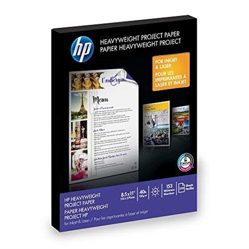 Heavyweight Printer Paper 8.5x11 - 250 Sheets for Inkjet & Laser Printing