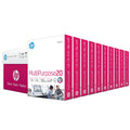 HP Multipurpose Printer Paper 8.5x11 20lb Bright White 10 Ream Case – 5000 Sheets