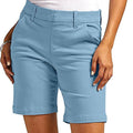 Women's Summer Bermuda Shorts with Pockets - Petite & Plus Size